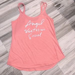 💖Victoria’s Secret Angel cute coral sleep tank